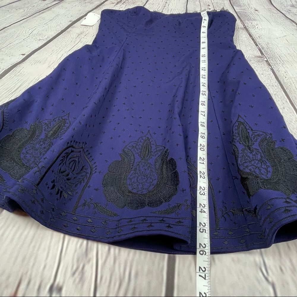 FREE PEOPLE women's limited edition Very Merry strapless mini dress NWOT, size 4 - Picture 15 of 15